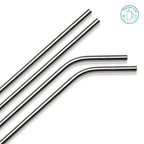 Bộ ống hút inox CupMate gồm ống thẳng và ống cong 4 chiếc PK-CM-INOX4-STD