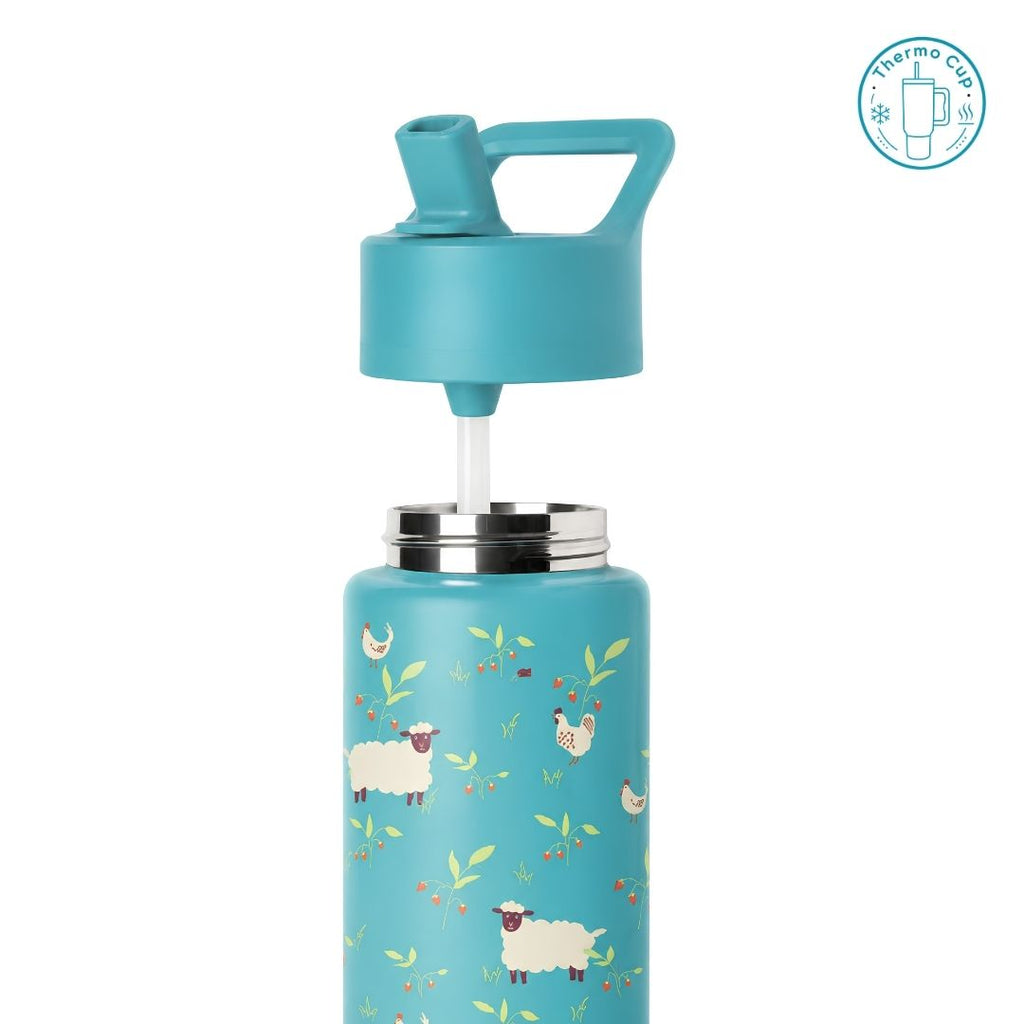 Ly giữ nhiệt cho trẻ em Miso Home họa tiết cừu trắng 400ml/500ml TE-MH-CT-400/TE-MH-CT-500