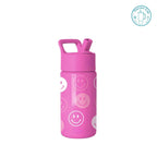 Ly giữ nhiệt cho trẻ em Miso Home họa tiết mặt cười hồng 400ml/500ml TE-MH-MCH-400/TE-MH-MCH-500