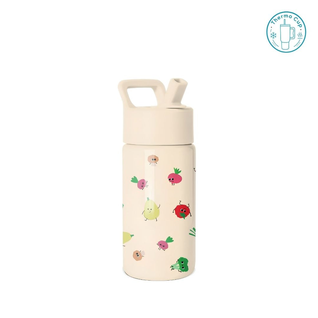 Ly giữ nhiệt cho trẻ em Miso Home họa tiết rau củ 400ml/500ml TE-MH-RC-400/TE-MH-RC-500