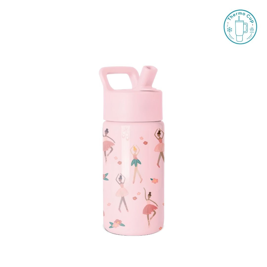 Ly giữ nhiệt cho trẻ em Miso Home họa tiết vũ công ballet 400ml/500ml TE-MH-BL-400/TE-MH-BL-500