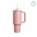 Ly giữ nhiệt có quai Zebra Wave màu hồng đất 400ml/500ml CQ-ZW-HD-400/CQ-ZW-HD-500
