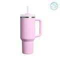 Ly giữ nhiệt có quai Zebra Wave màu hồng pastel 400ml/500ml CQ-ZW-HP-400/CQ-ZW-HP-500