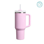 Ly giữ nhiệt có quai Zebra Wave màu hồng pastel 400ml/500ml CQ-ZW-HP-400/CQ-ZW-HP-500