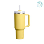Ly giữ nhiệt có quai Zebra Wave màu vàng tươi 400ml/500ml CQ-ZW-VT-400/CQ-ZW-VT-500