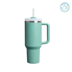 Ly giữ nhiệt có quai Zebra Wave màu xanh ngọc 400ml/500ml CQ-ZW-XN-400/CQ-ZW-XN-500