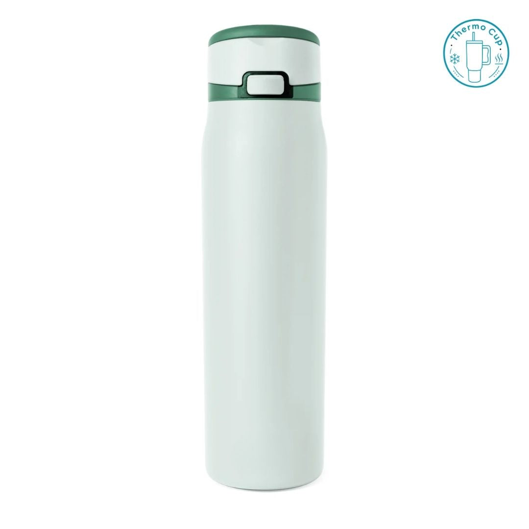 Ly giữ nhiệt nắp bật Sora Living màu xanh bạc hà 710ml/880ml NB-SL-XBH-710/NB-SL-XBH-880