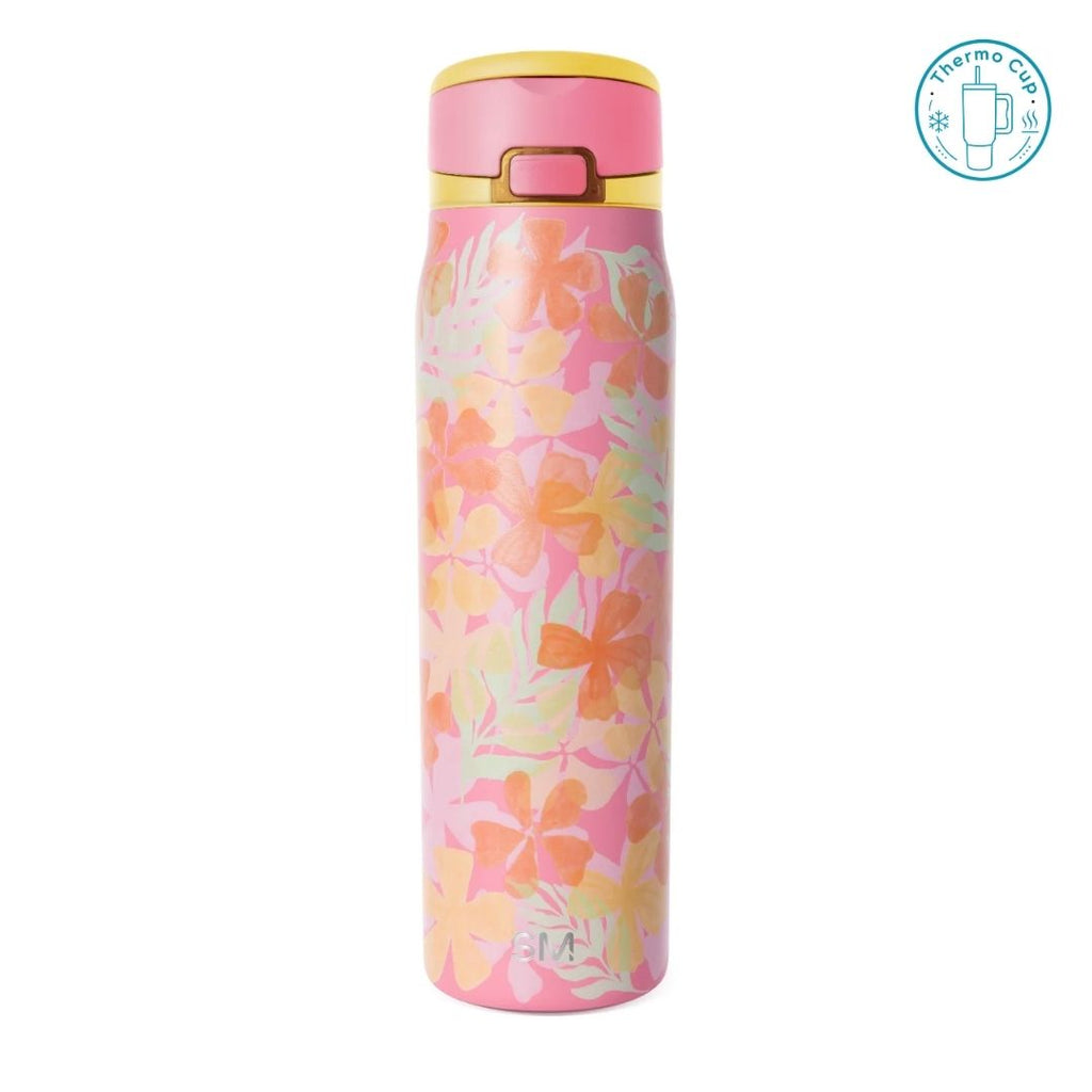 Ly giữ nhiệt nắp bật Summer Mood họa tiết mùa hè 710ml/880ml NB-SM-MHE-710/NB-SM-MHE-880