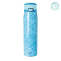 Ly giữ nhiệt nắp bật Summer Mood họa tiết vân đá xanh 710ml/880ml NB-SM-VDX-710/NB-SM-VDX-880