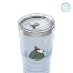Ly giữ nhiệt vát eo Aura Flask họa tiết Snoopy ngủ dưới trăng 600ml/880ml VE-AF-SNDT-600/VE-AF-SNDT-880