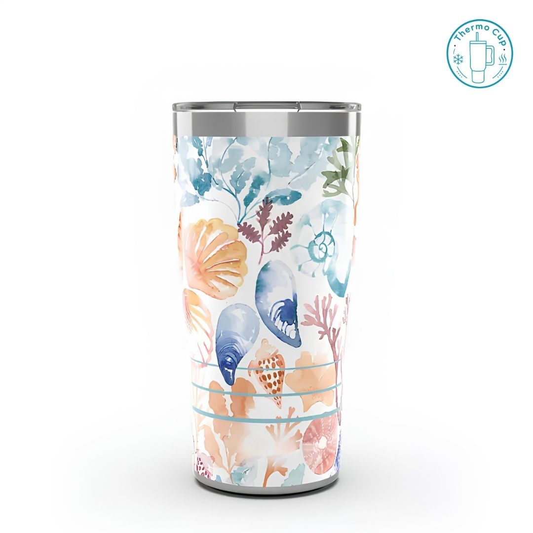 Ly giữ nhiệt vát eo Aura Flask họa tiết vân đá xanh 600ml/880ml VE-AF-VDX-600/VE-AF-VDX-880
